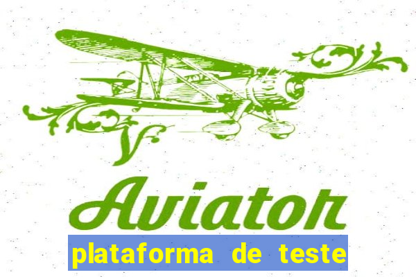 plataforma de teste pg demo